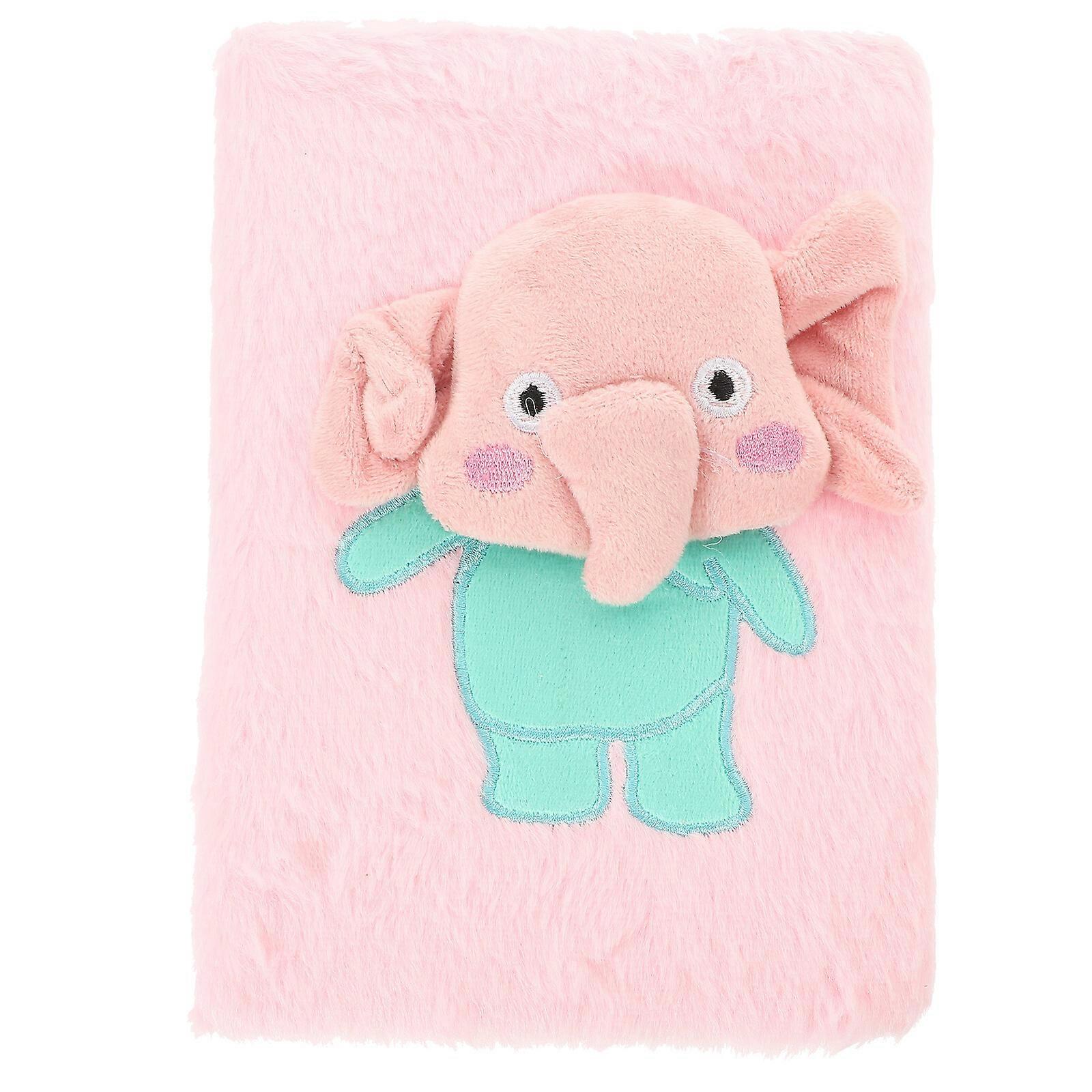 Lovely Notebook Daily Use Plush Notebooks Fluffy Diary Notepads Daily Use Notebook