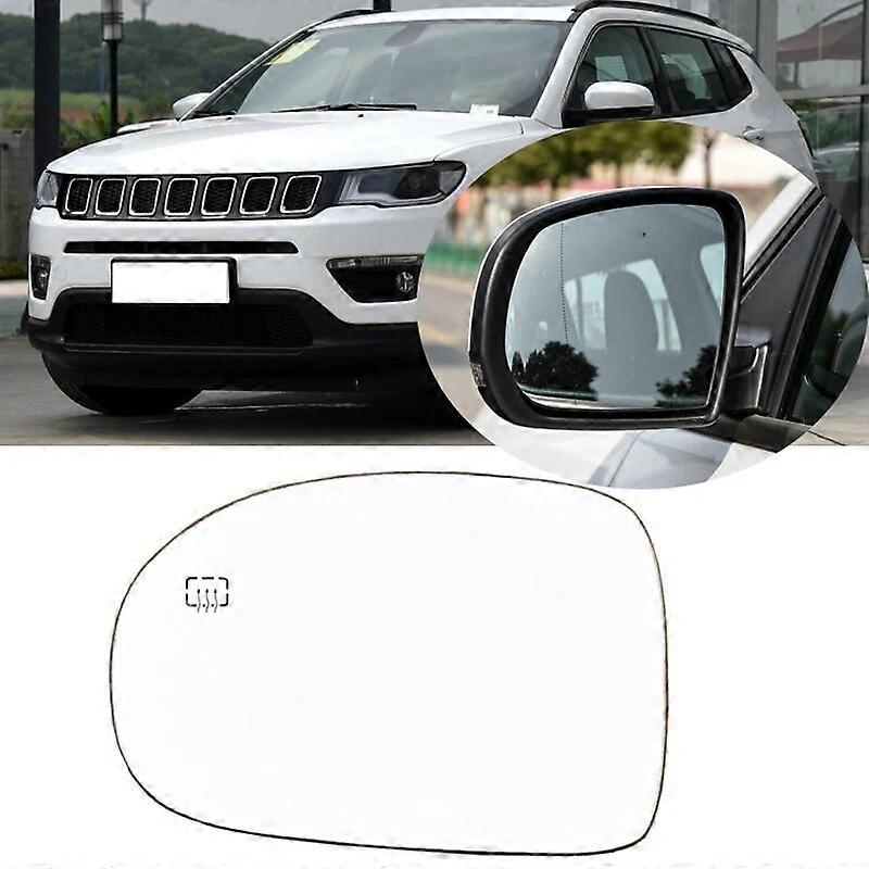 Lofty Richy For JEEP Compass 2007-2017 Side Rear View Mirror Glass Rearview Mirror Lens Heated Wing Rear Mirror Glass
