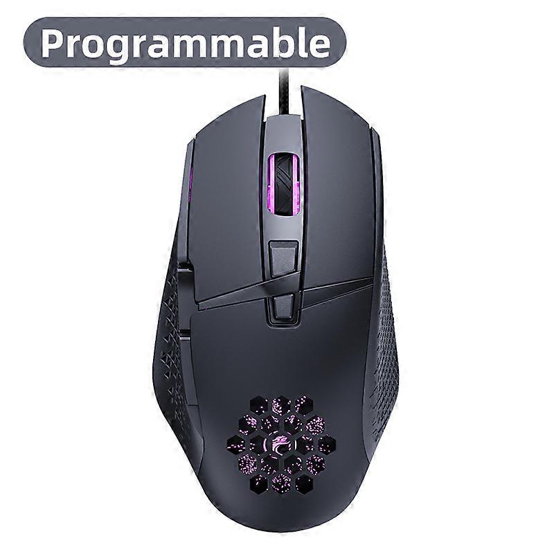 Wired LED Gaming Mouse 7200 DPI Computer Mouse Gamer USB Ergonomic Mause With Cable For PC Laptop RGB optical Mice With Backlit