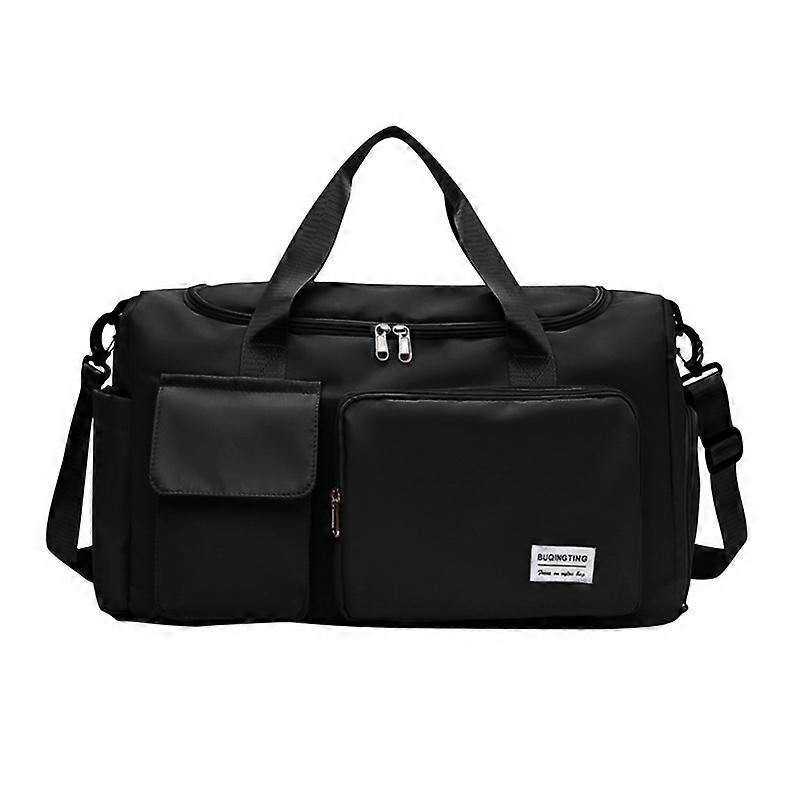 מטען אחסון בקיבולת גבוהה תיק יד תיק כתף גברים תיק נסיעות נשים עמיד למים ניילון ספורט תיק כושר נשים תיקי גוף