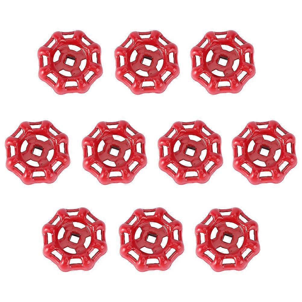 10pcs Cast Iron Handle Ball Hand Wheel Shutoff Handles