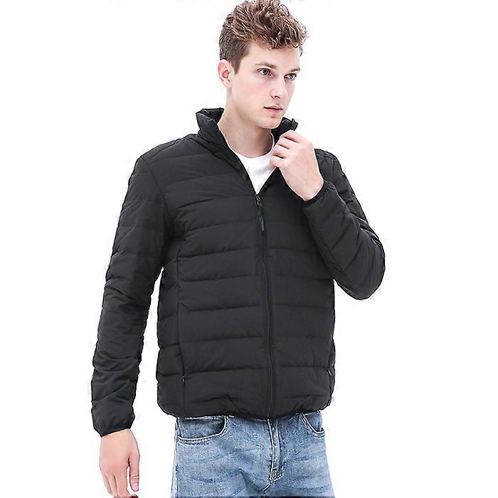 Men's Down Puffer Jacket Lightweight Packable Water Resistant Puffer Jacket