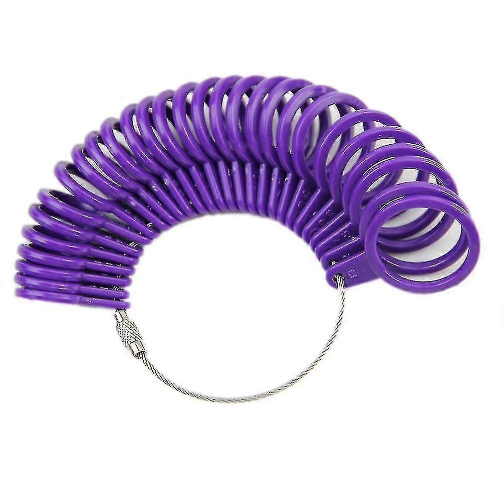 Ring Size Mandrel Stick Finger Gauge Ring Sizer Measuring Jewelry Tool Set