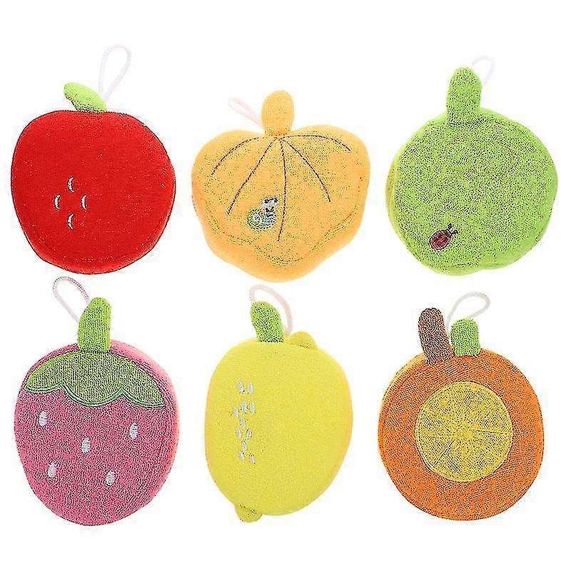 6pcs Toddler Bath Brush