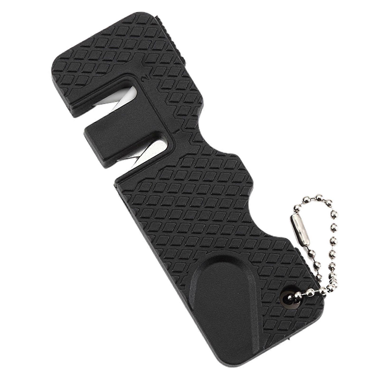 Sharpener Sharp Blade Two-section Fish Hook Diamond Sharpener Outdoor Camping Tool Kitchen Accessories Jikaixiang
