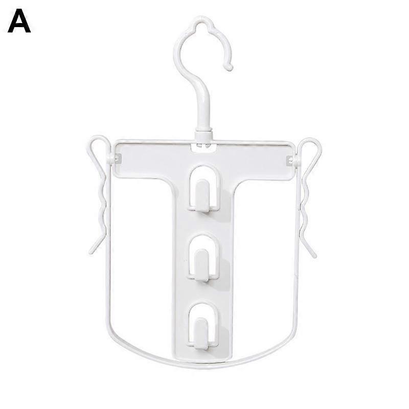 1pc Multifunctional Hanger Plastic Drying Rack Clothes Storage Organizer Holder Home Accessories