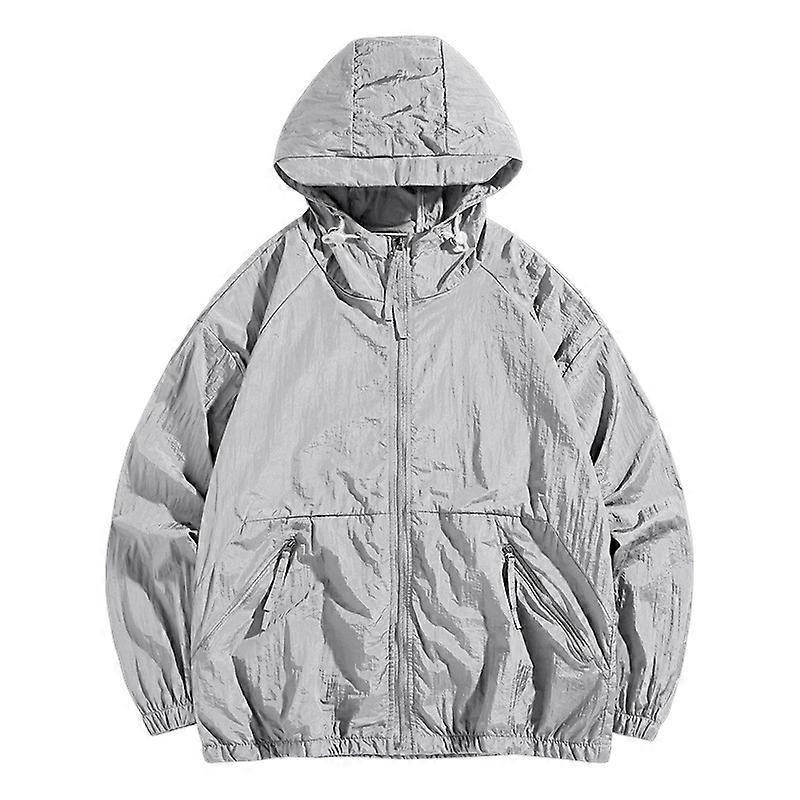 Sommar män och kvinnor par bär koreansk stil arbetskläder casual mångsidig jacka ytterkläder solskydd kläder toppar