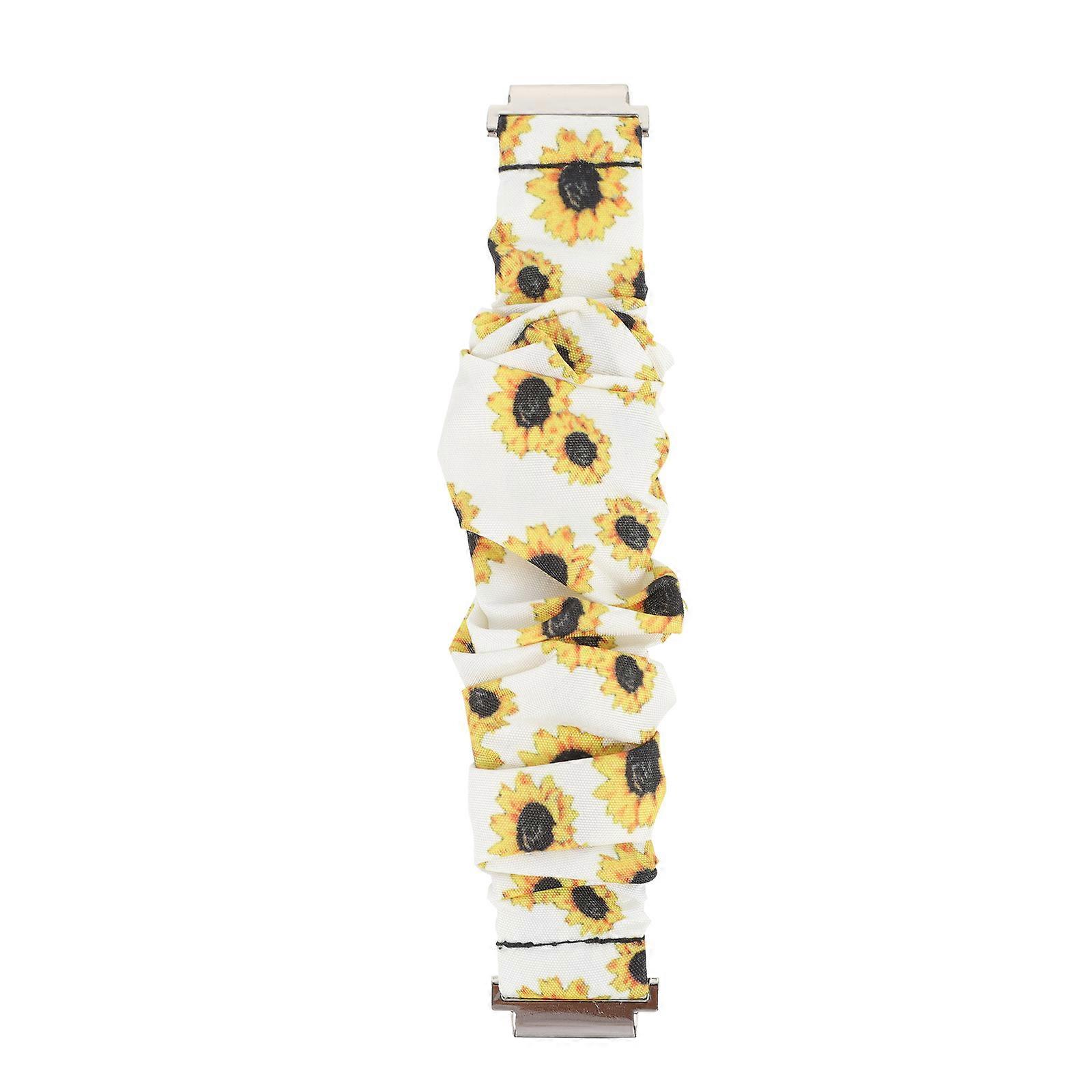 Elastic Scrunchie Watch Band Compatible for Galaxy Watch Active 20mm