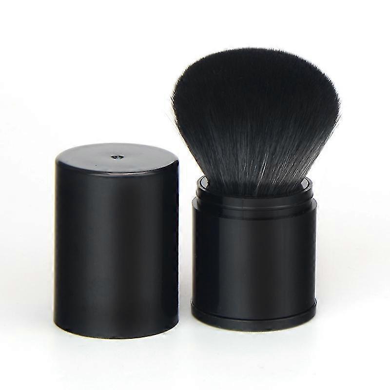 Retractable Brush Multi-function Convenient Makeup Brush Large Loose Powder Brush Blush Brush With Lid
