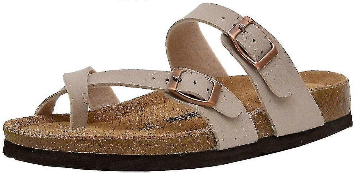 Womens Slide Sole Sandals Cork Footbed Adjustable