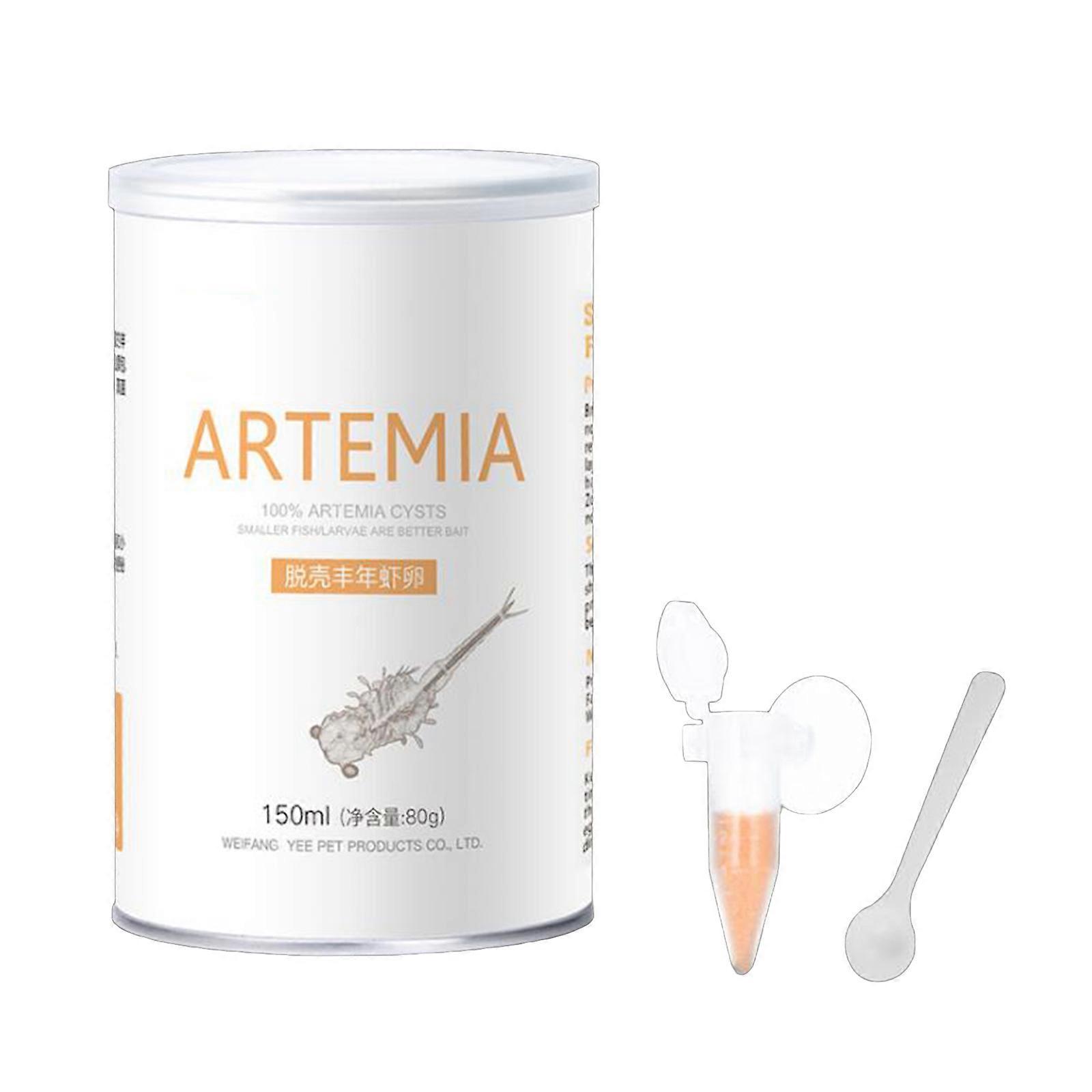  150 ml fodring af babyfisk Foder Fisk til tankforsyninger Afskallede artemia