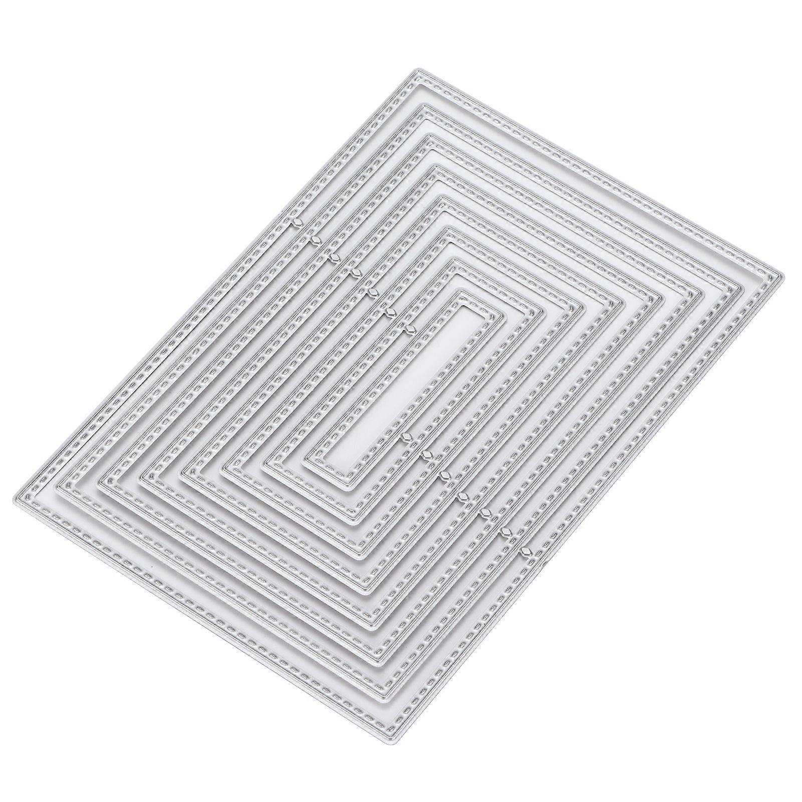 Diecut Carbon Steel Embossing Cutting Die Template Rectangular Sewing Thread Carving Mould