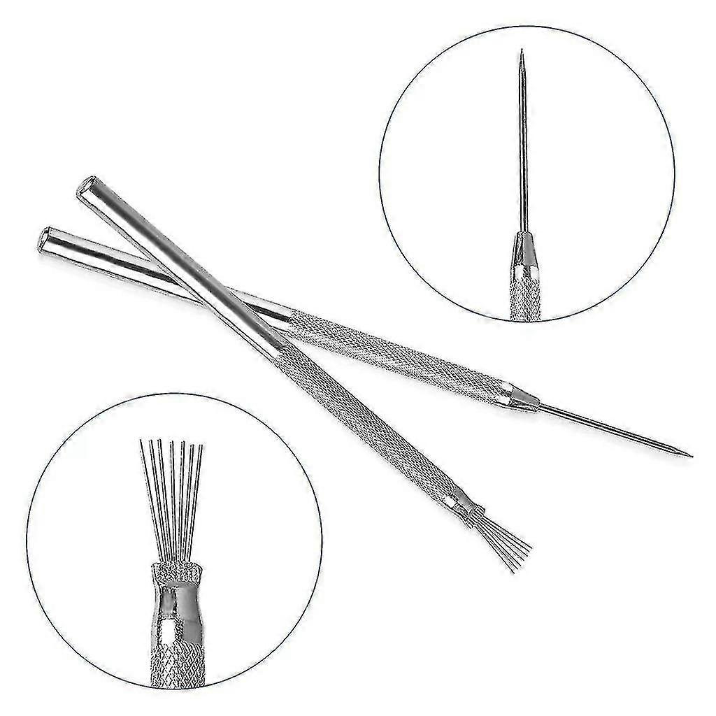Pottery Craft Tools Clay Needle Tools And Feather Wire Texture Tool Easy To Use