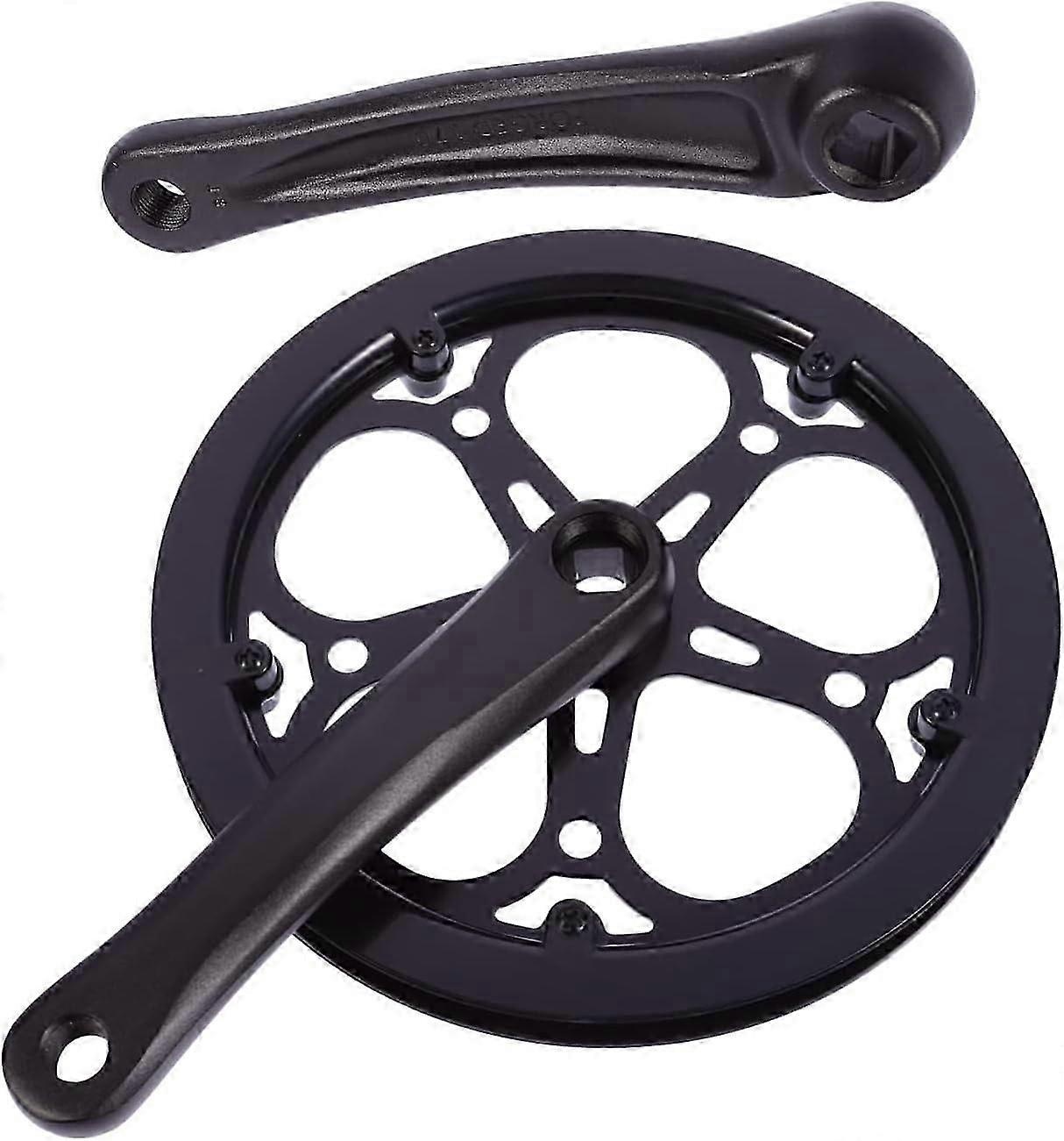 Enkel vevparti med 1 vevparti, Vevparti Enkel 52T 170mm vevarmar för mountainbike