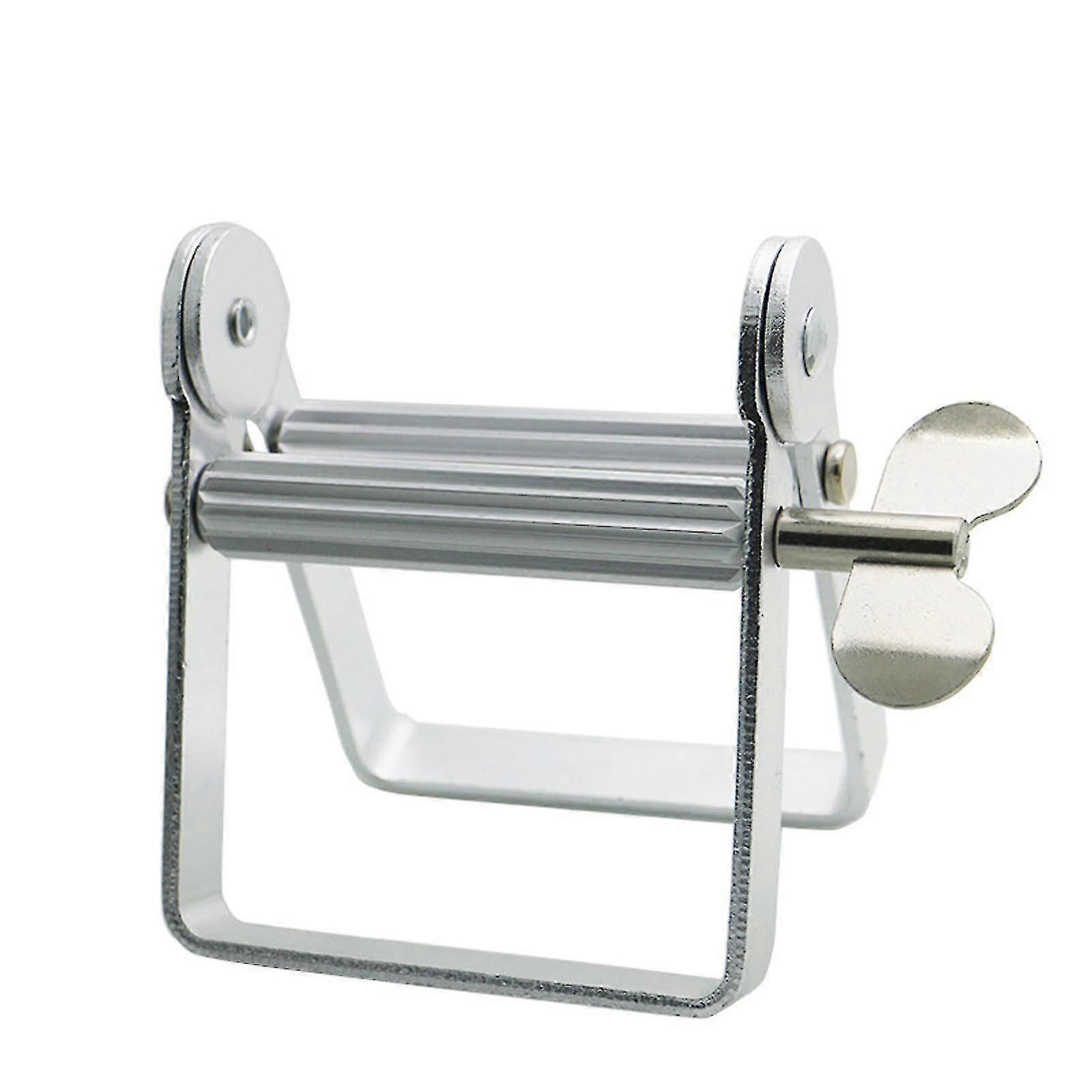 Toothpaste Squeezer Tool Dispenser Metal Tube Wringer Hand Roller