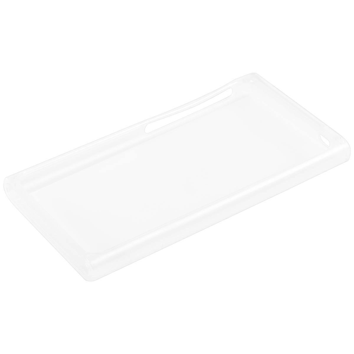 TPU Rubber Skin Case compatible with nano 7th Generation, Frost Clear White