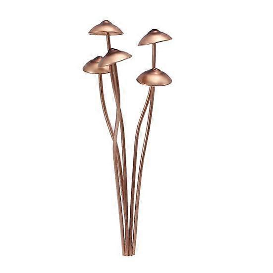 Stake Rustproof Corrosion Resistant Simple Installation Outdoor Pathway Patio Mushroom Statue