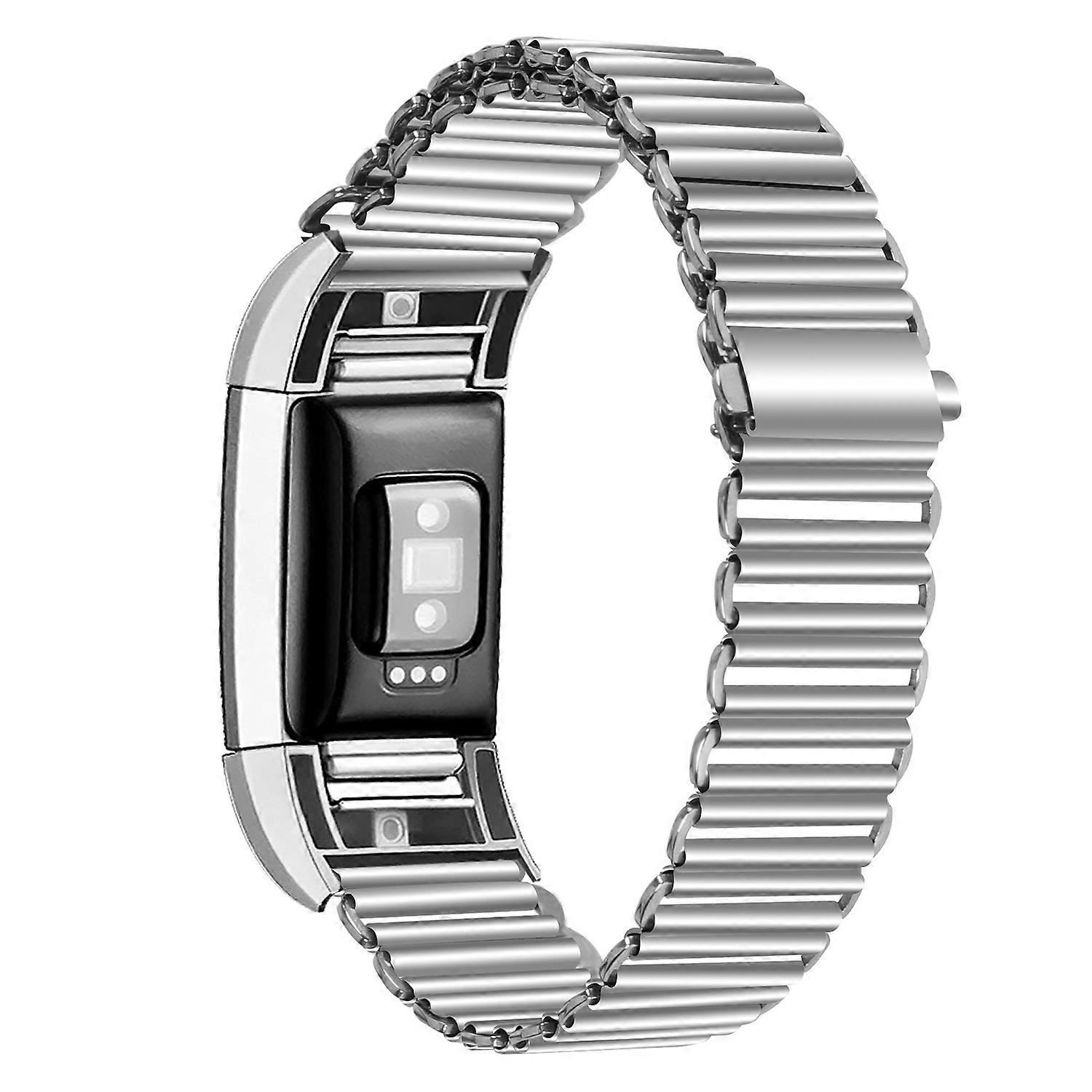 Type A For Fitbit Charge 2 Loop Back Design Replacement Stainless Steel Watch Strap