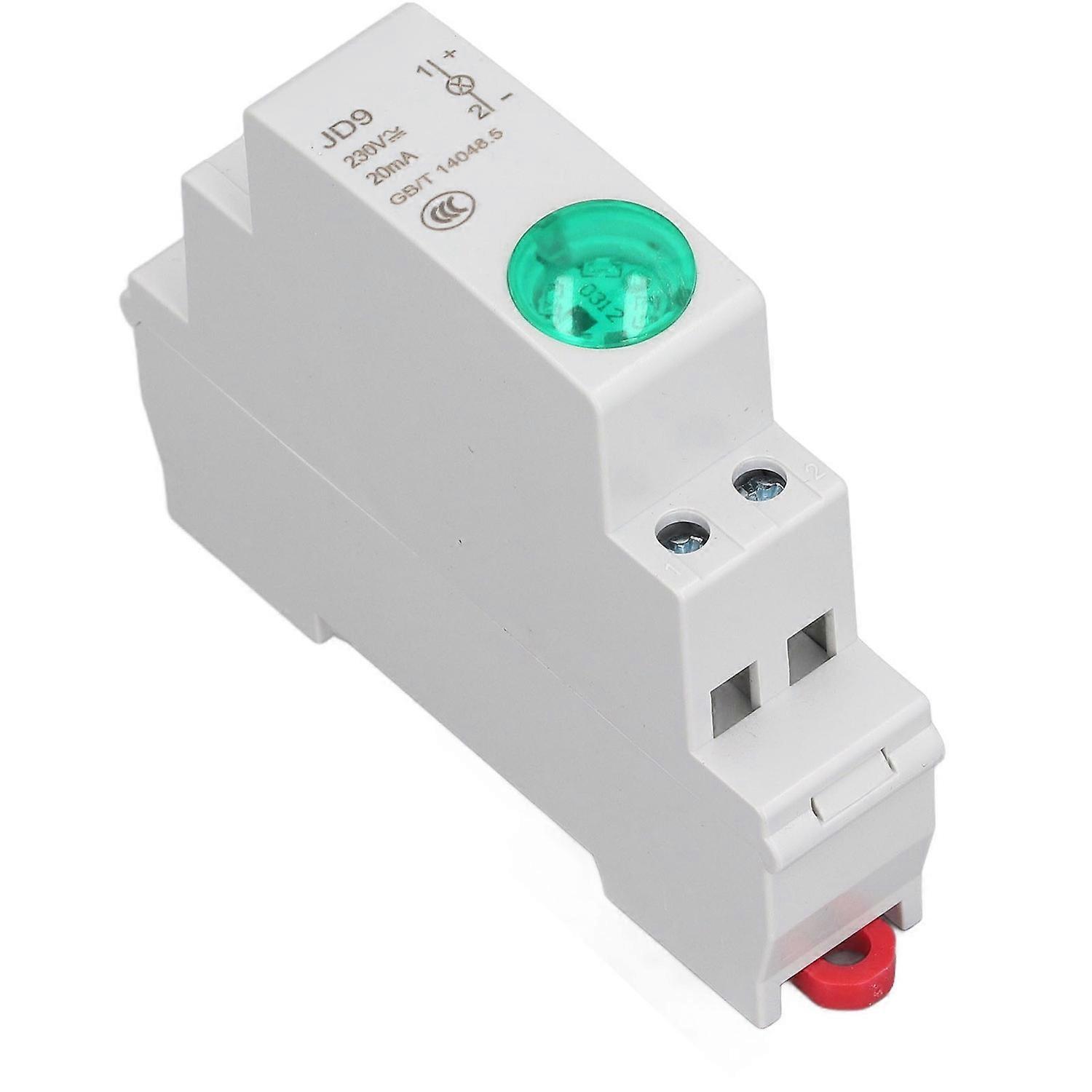 DIN Rail LED Indicator Light Circuit Signal Indication Rail Type LED Indicator for Distribution Box 