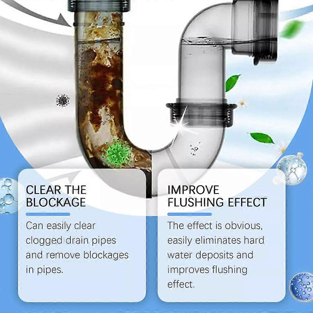 Drain Unblocker, Powerful Pipe Dredge Agent, Sink Unblocker 260g ...