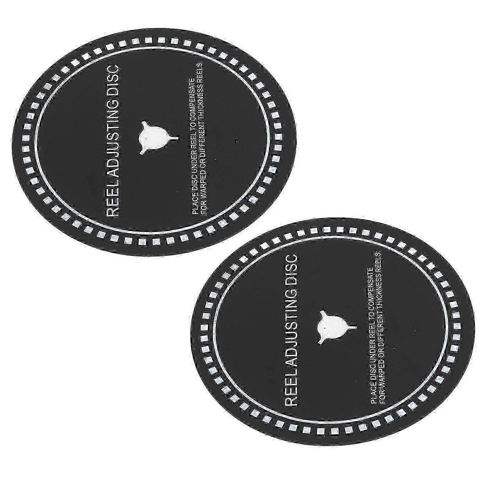 2Pcs Nab HUB Adapter Spacer 82mm Diameter Replacement Silicone Reel Adjusting Disc for Revox Studer Revox for Teac Reel to Reel Tape Recorders 0.5mm/0