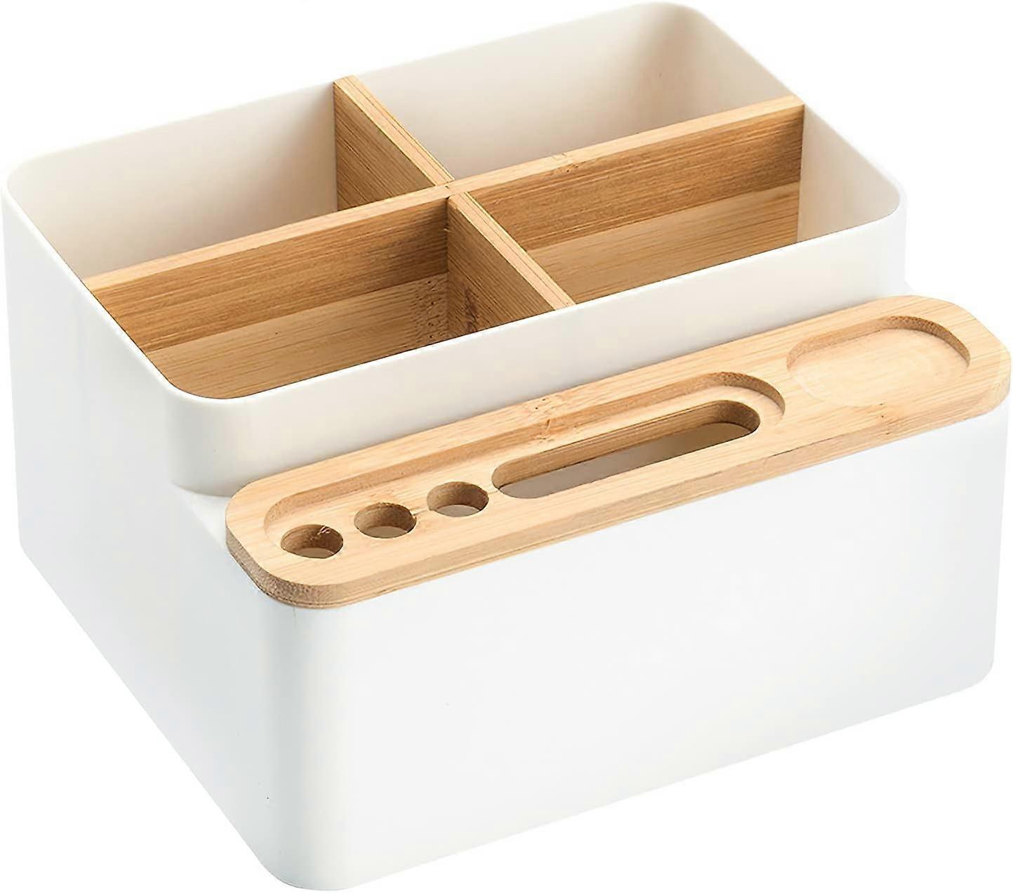 Multifunctional Office Desk Organizer with Removable Compartments