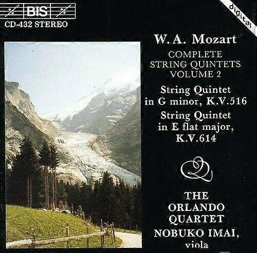 Complete String Quintets Vol. 2 (Orlando Quartet Imai) CD (2004) YENİ