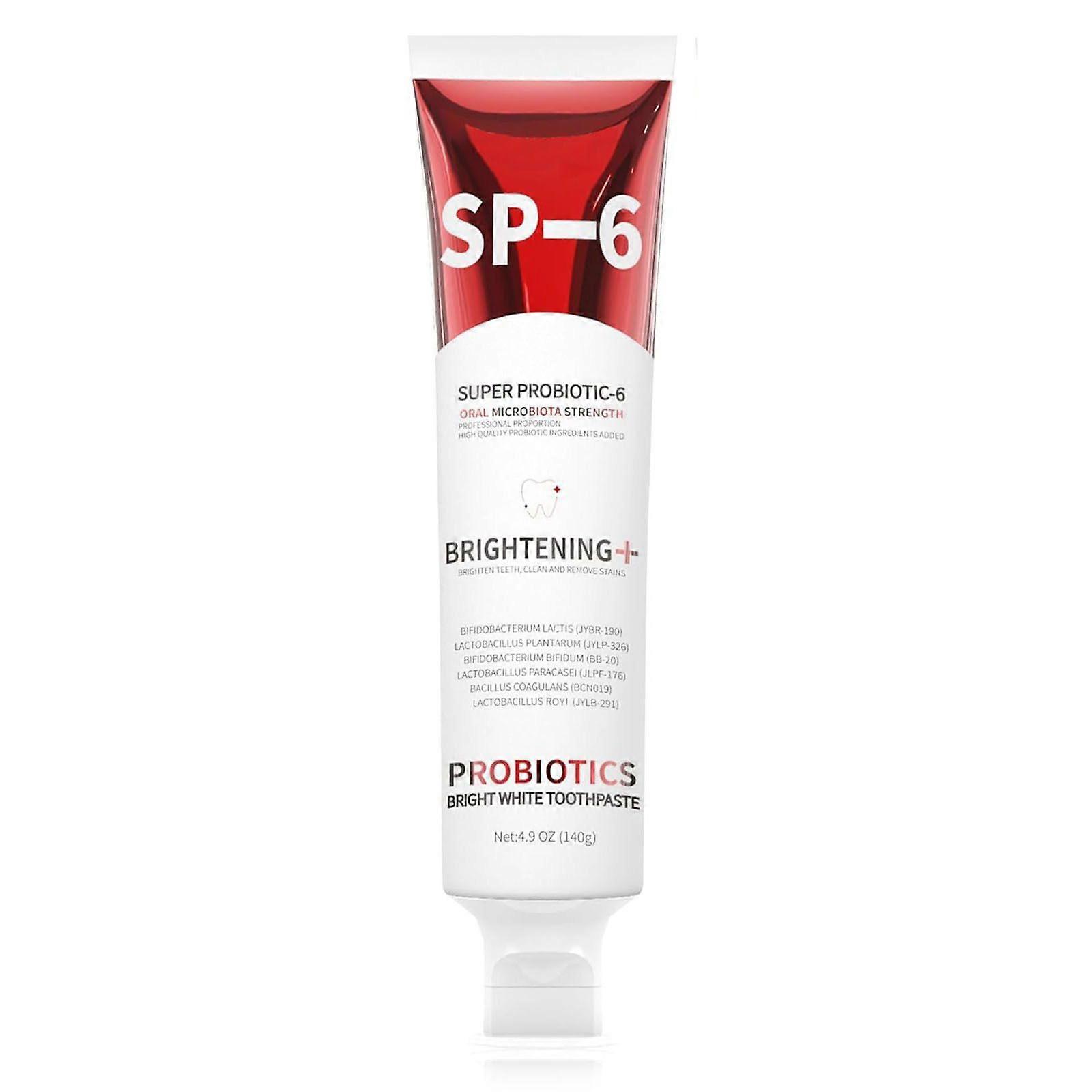 Sp-6 Toothpaste, Sp-6 Probiotic Toothpaste, Sp-6 Probiotic Whitening Toothpaste, Fresh Mint Flavor Sp-6 Toothpaste, Fresh Breath