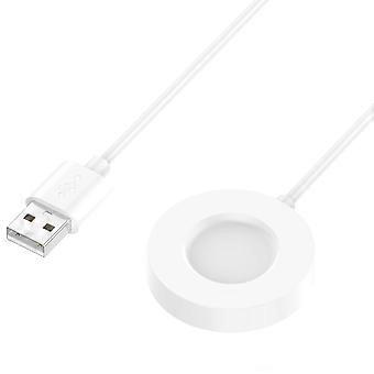 Chargeur sans fil pour montre connectée Xiaomi Watch S1 Pro, câble USB de 1 m, station de charge – Blanc