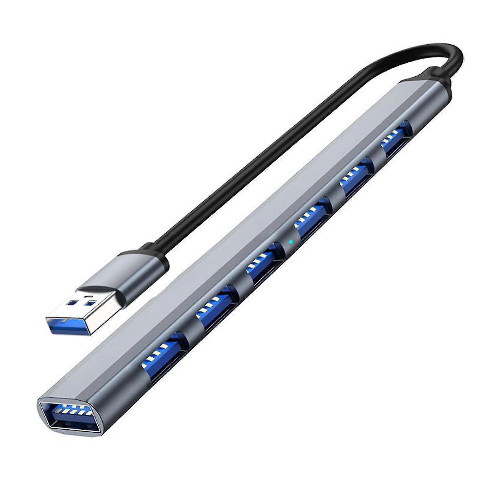 7-in-1 USB Type C HUB High Speed Docking Station USB 2.0 3.0 HUB Splitter Multiport Adapter Computer Accessories