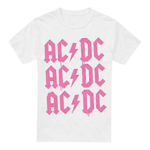 AC/DC Mens Repeat Logo T-Shirt