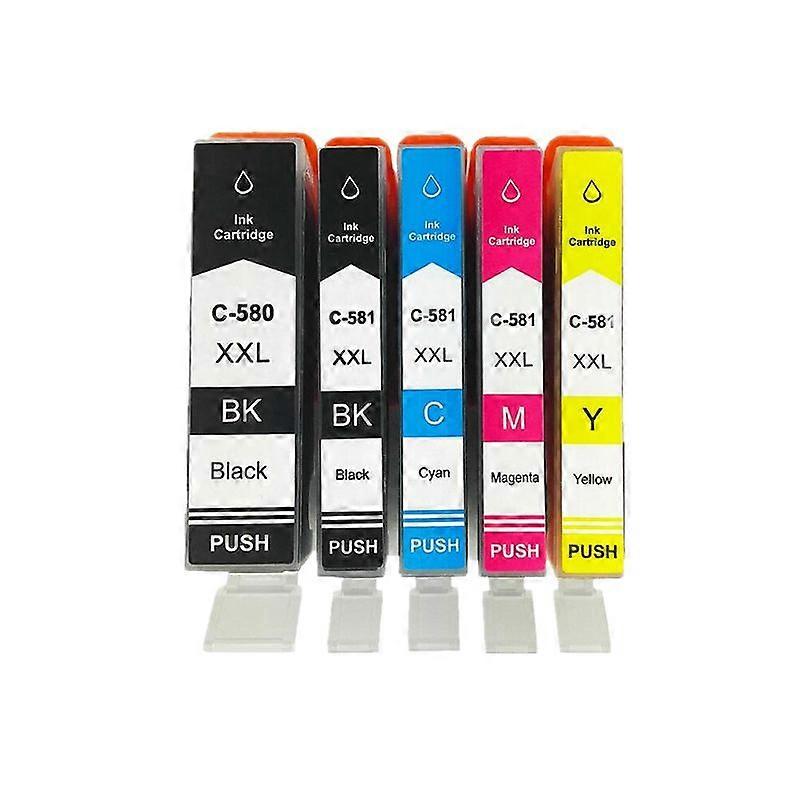 Compatible Ink Cartridges PGI580 CLI581 pgi 580 581 For Canon Pixma TS705 TR7550 TR8550 TS6150 TS6250 TS8150 TS8250 Printer