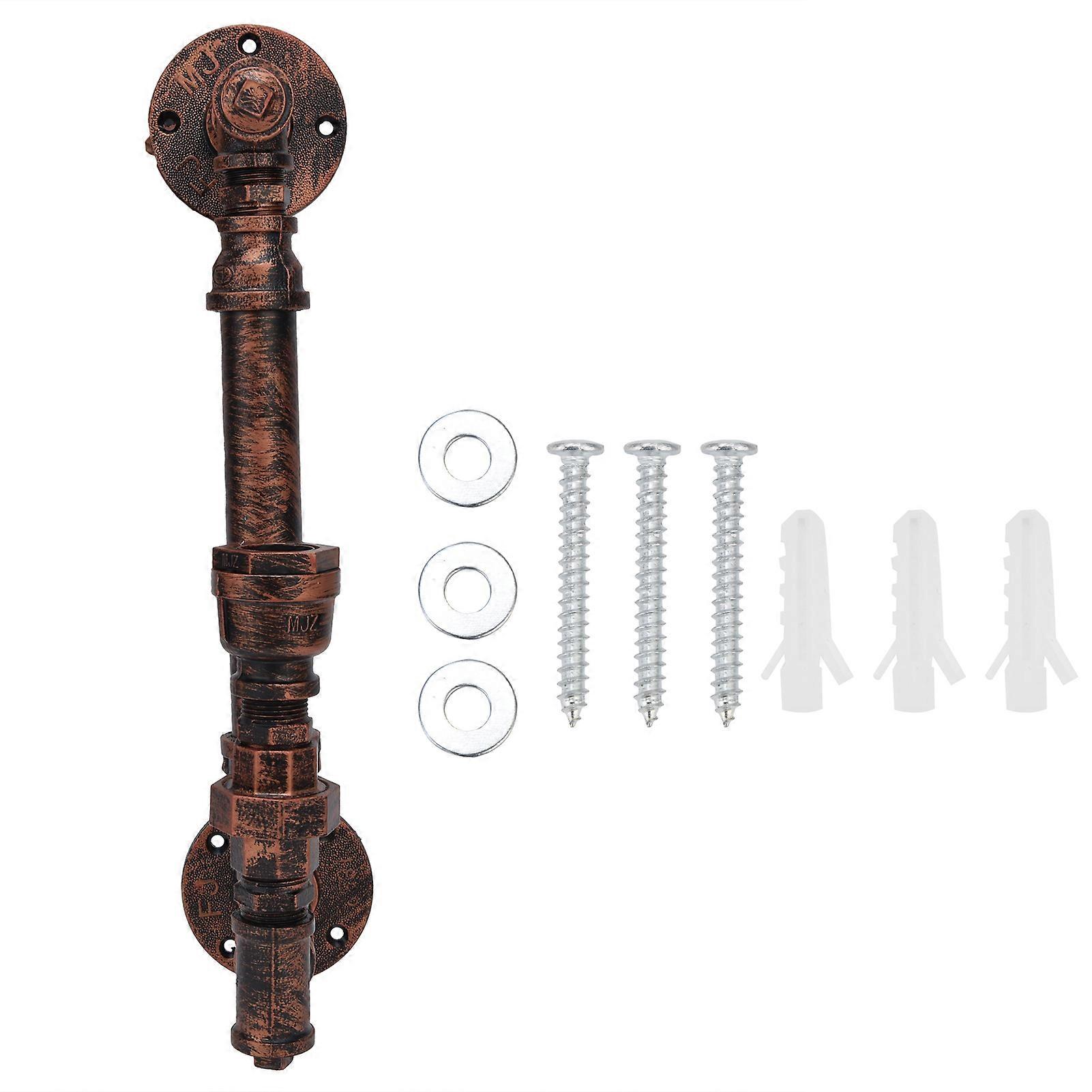 Retro E27 Screw Thread Wall Sconce, a Stable Steampunk Lamp for Dining Hall (220V)