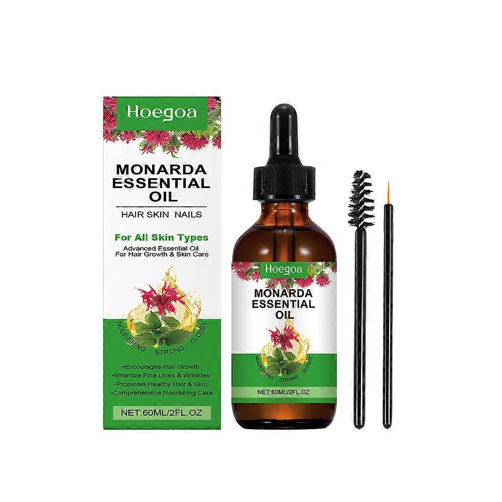 زيت Monarda العطري - زيت الشعر ، زيت العناية بالبشرة ، زيت الرموش - الترطيب ، نمو الشعر ومكافحة الشيخوخة