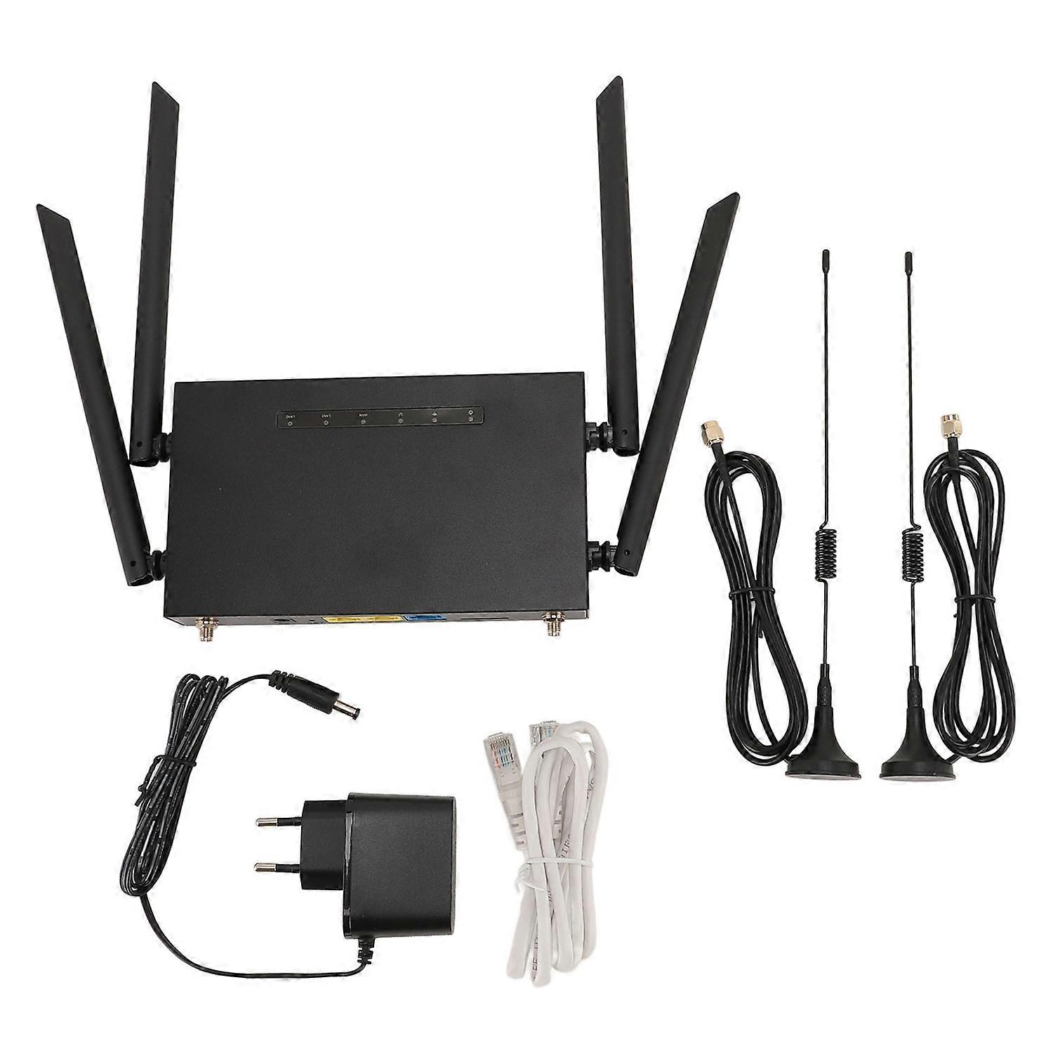 4G LTE CPE Wireless Router with SIM Card Slot 300Mbps 32 User Wireless Mobile Hotspot Router with 4
