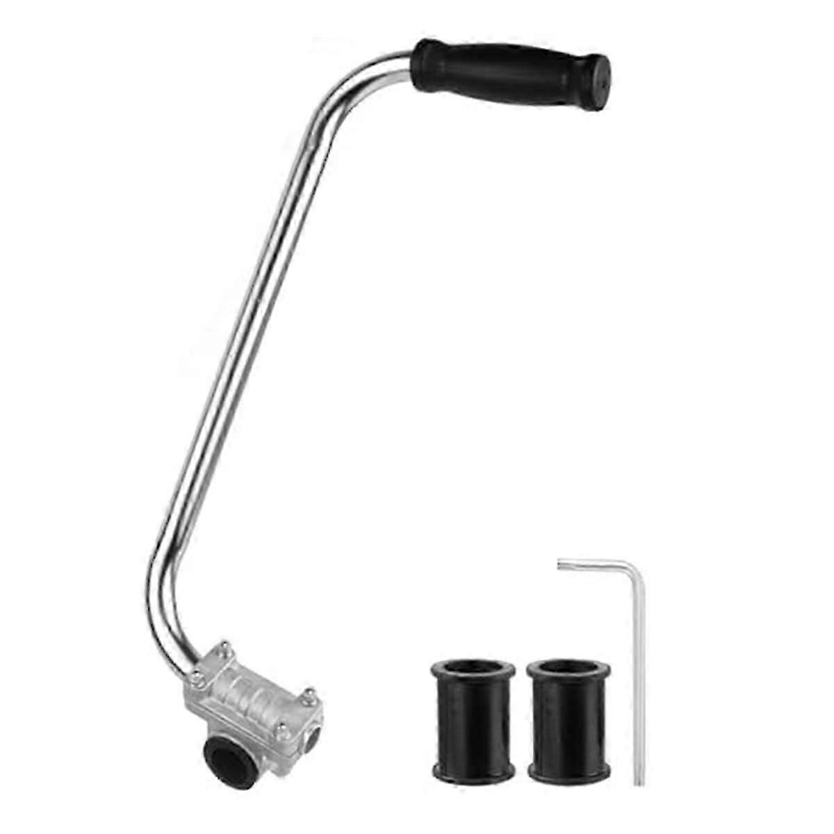 Trimmer Handle, Ergonomic Trimmer Handle, Handle Extension with Stand Clamp,Multifunctional Garden Lawn Mower Handle bs