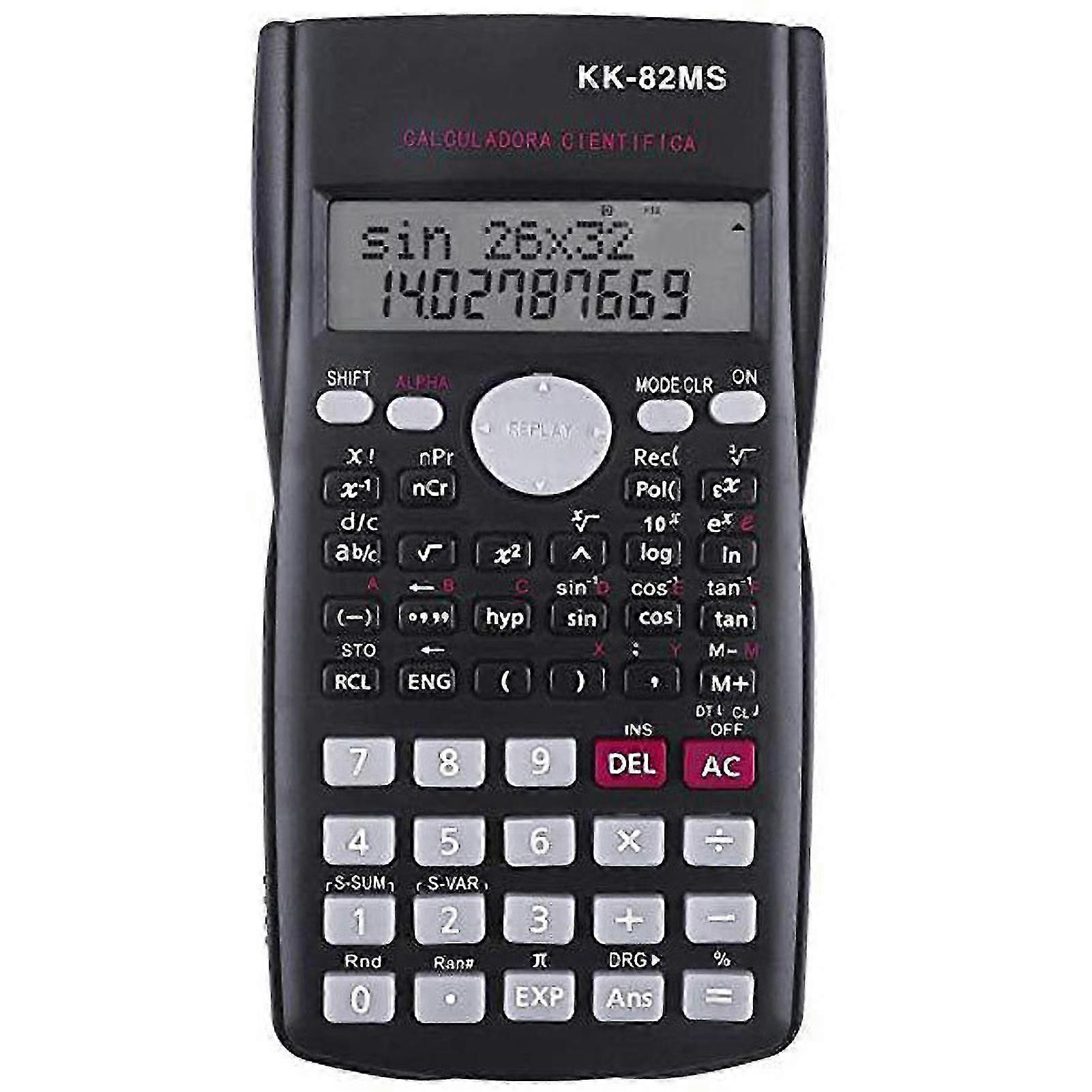 Scientific Calculator with 240 Functions and 2-Line Screen Multi-purpose Portable