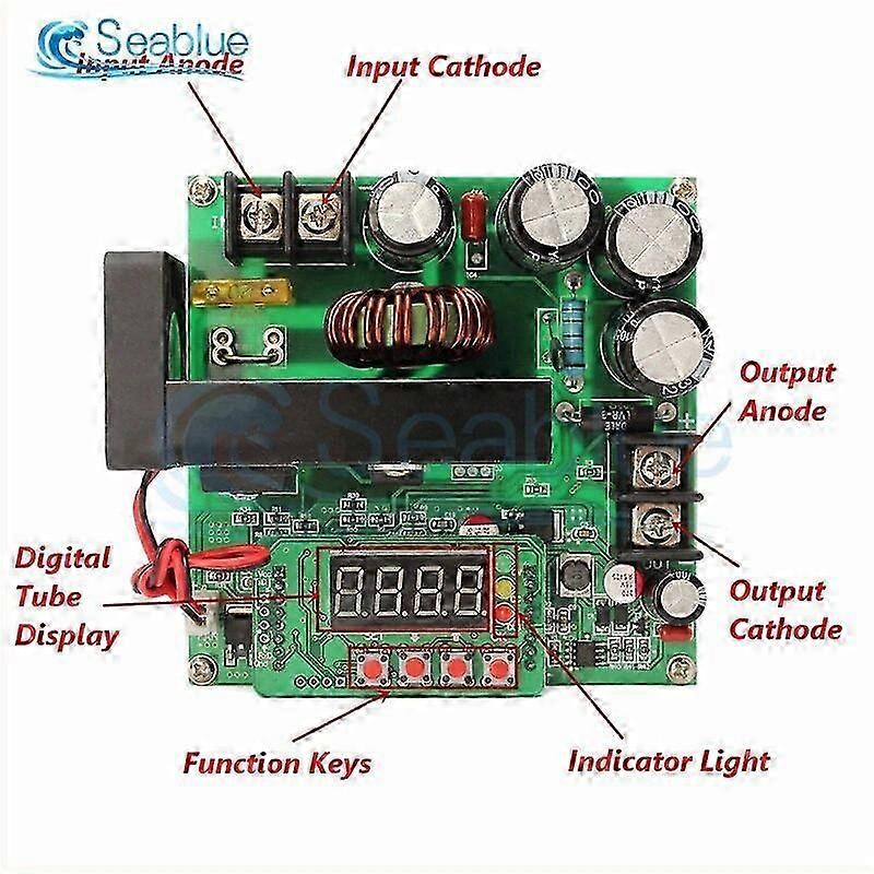 BST900W 900W 15A DC-DC DC 8-60V a DC 10-120V Modulo Step Up Scheda convertitore boost LED/LCD Trasformatore regolatore di tensione CC CV