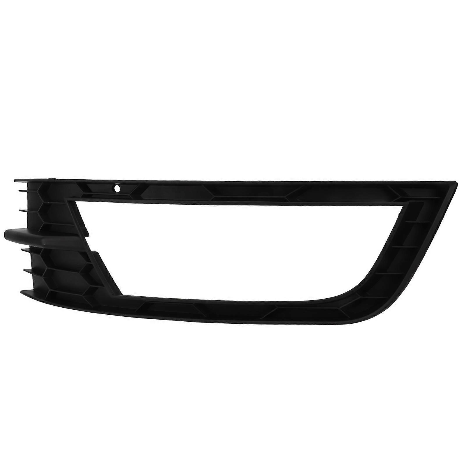 Front Bumper Lower Black Grille Fog Lamp Grill Replacement for OCTAVIA 5E Pre‑facelift 2013‑2016