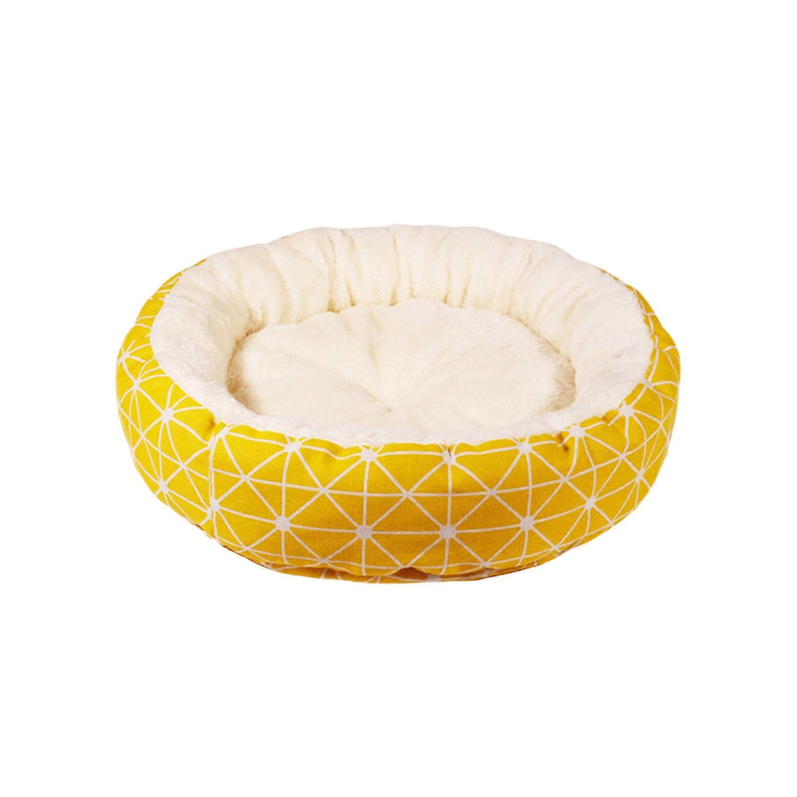 Covoraș pentru animale de companie Pat pentru câini Covoraș de canisă pentru câini Rotund Cald Patru Sezoane Universal GGG