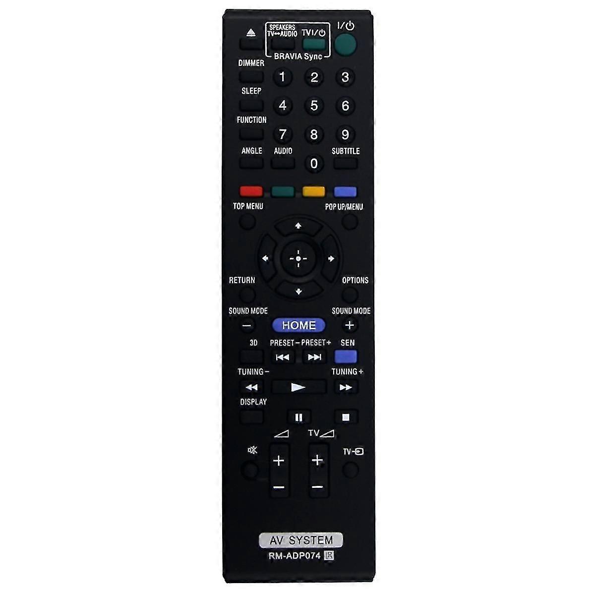 Remote Control -ADP074 compatible Blu-Ray Home Theater System ADP073 BDV-E290 BDV-N990W BDV-N995W BDV-E190 High quality