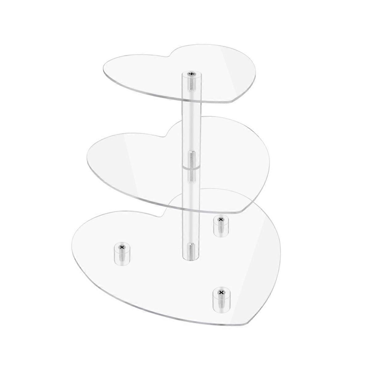 3 Tier Cupcake Stand with Base, Cake Stand, Cupcake Tower Stand,