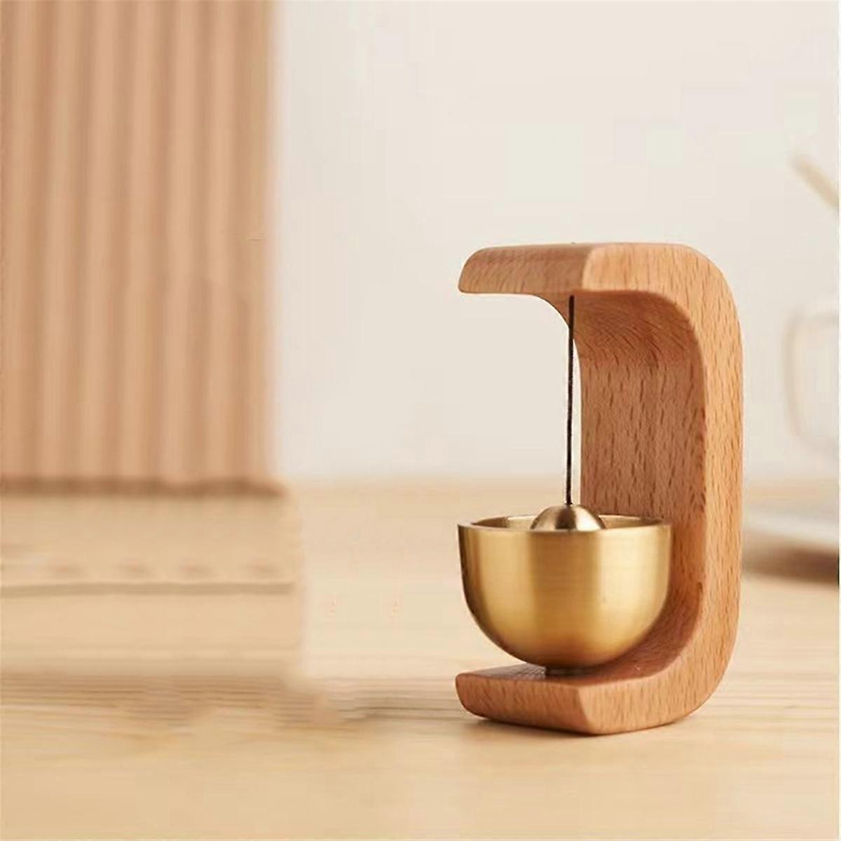 Door Chime for Entrance,3pcs Wooden Doorbell Shopkeepers Bell
