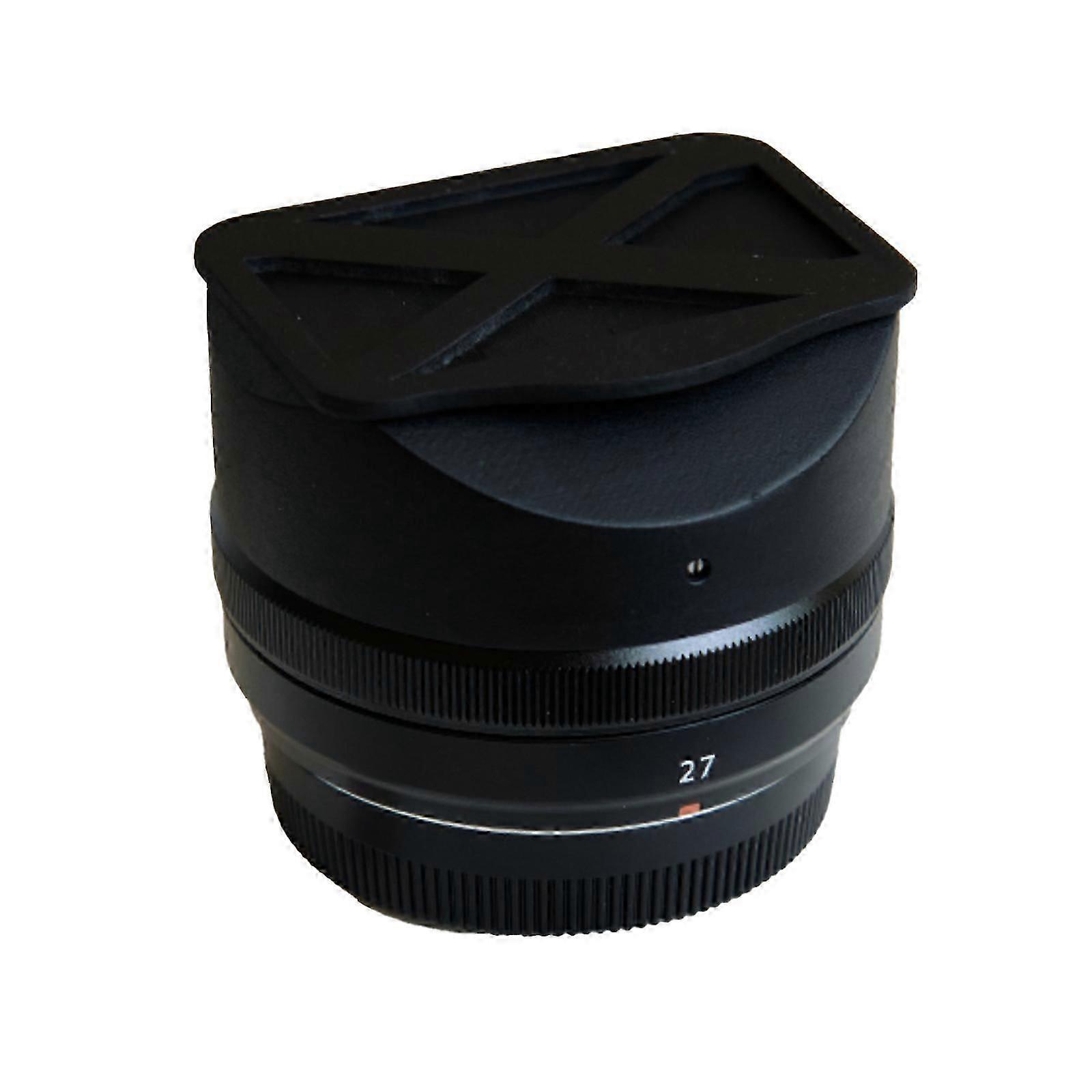 ערכת טבעת מתאם מכסה מנוע מרובע מתכת עבור Fujifilm Fujinon Xf27mm F/2.8injpessjw