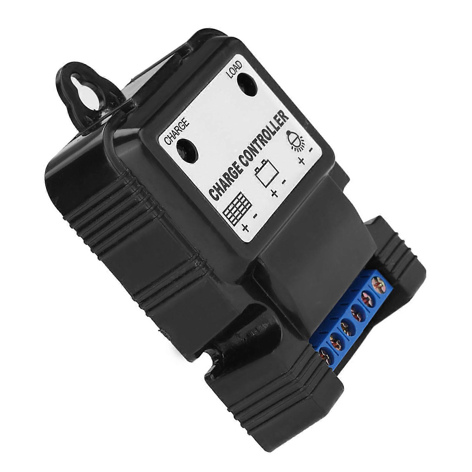 PWM 6V/12V 3A Solar Charger Controller Regulator Black 6.9x5.4cm