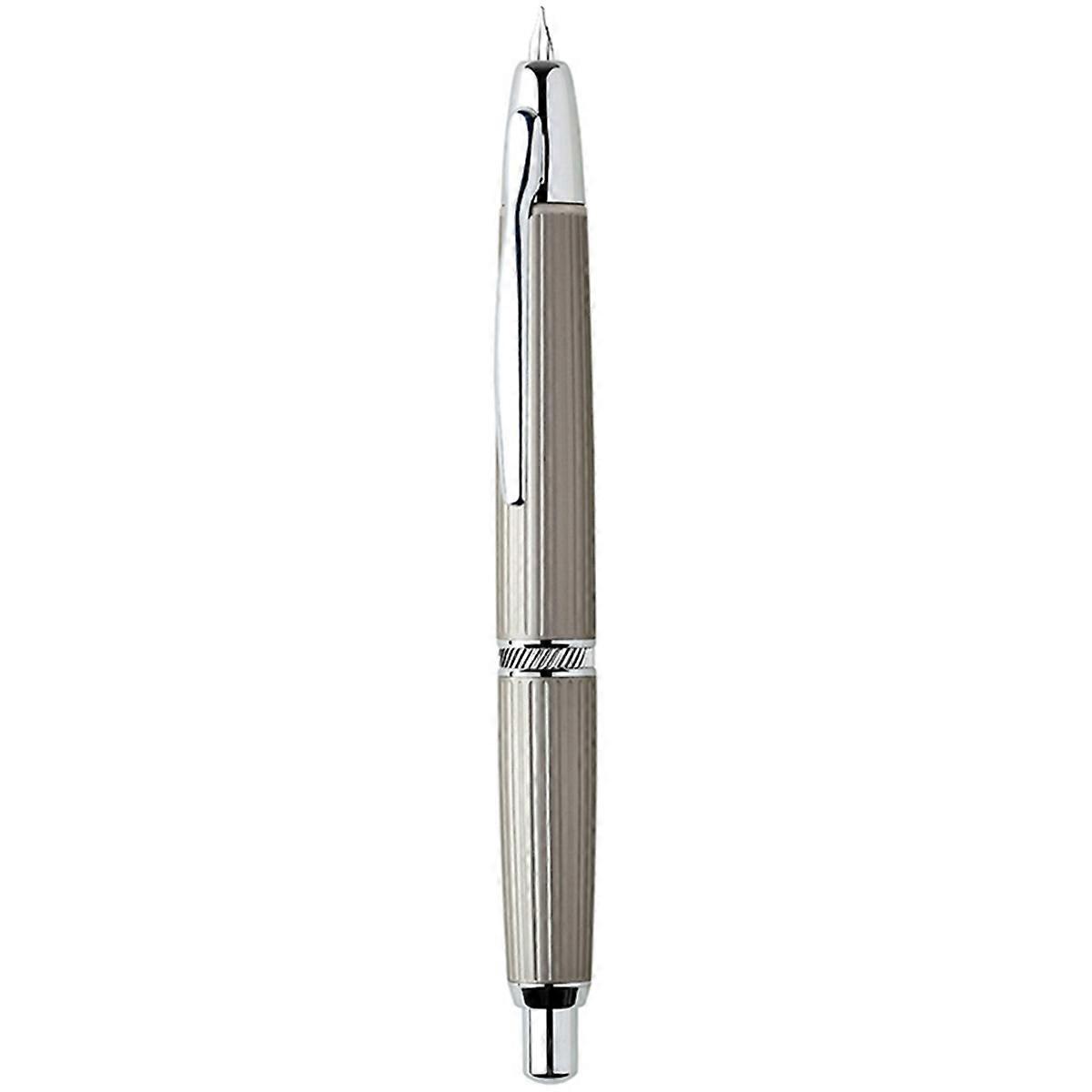 Fountain Pen 0.4mm Extra Fine Nib Stripe Ink Fountain Pen,B