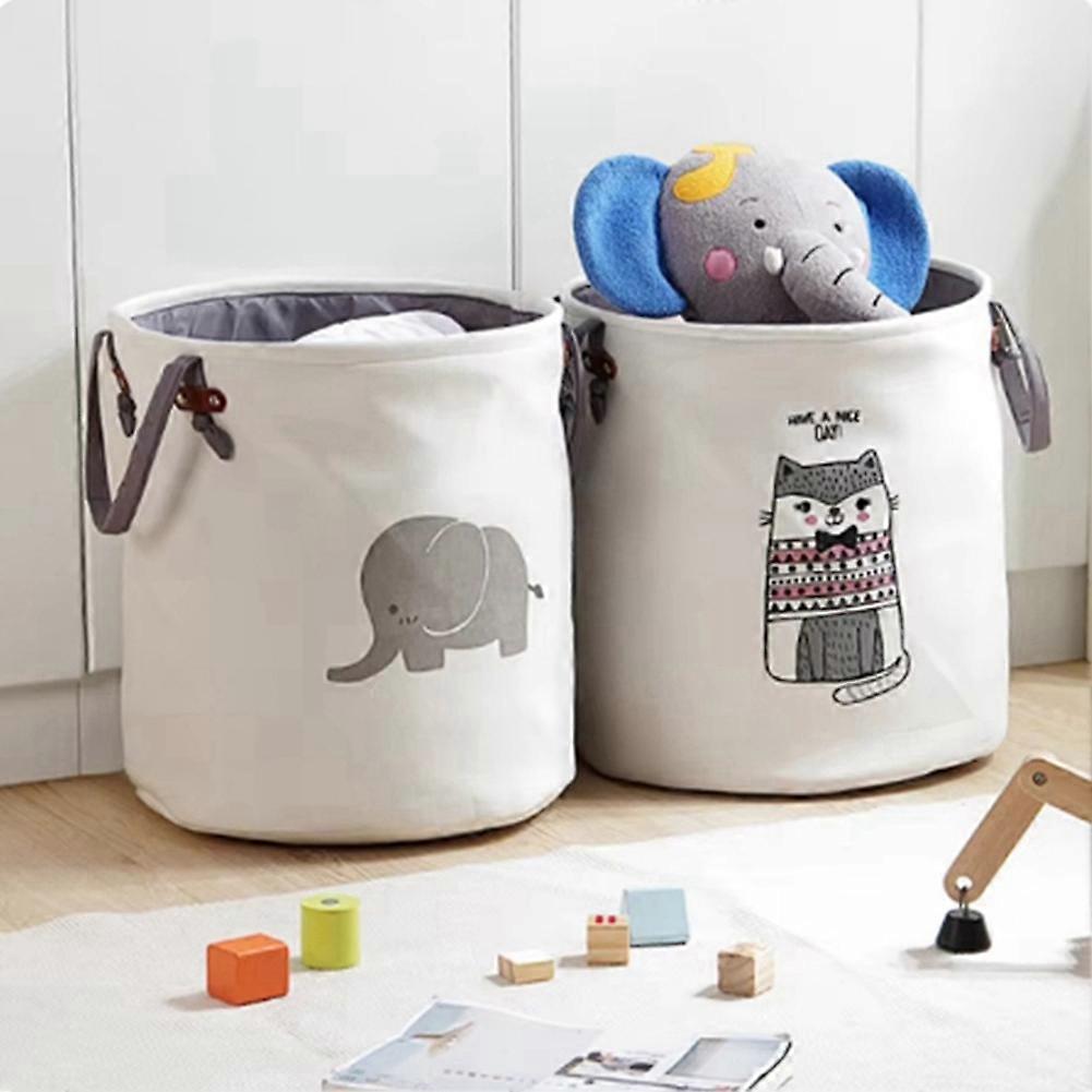 Foldable Laundry Basket Hamper, for College Dorms,Cat