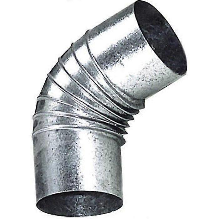 Coude galvanisé 110 mm 45°