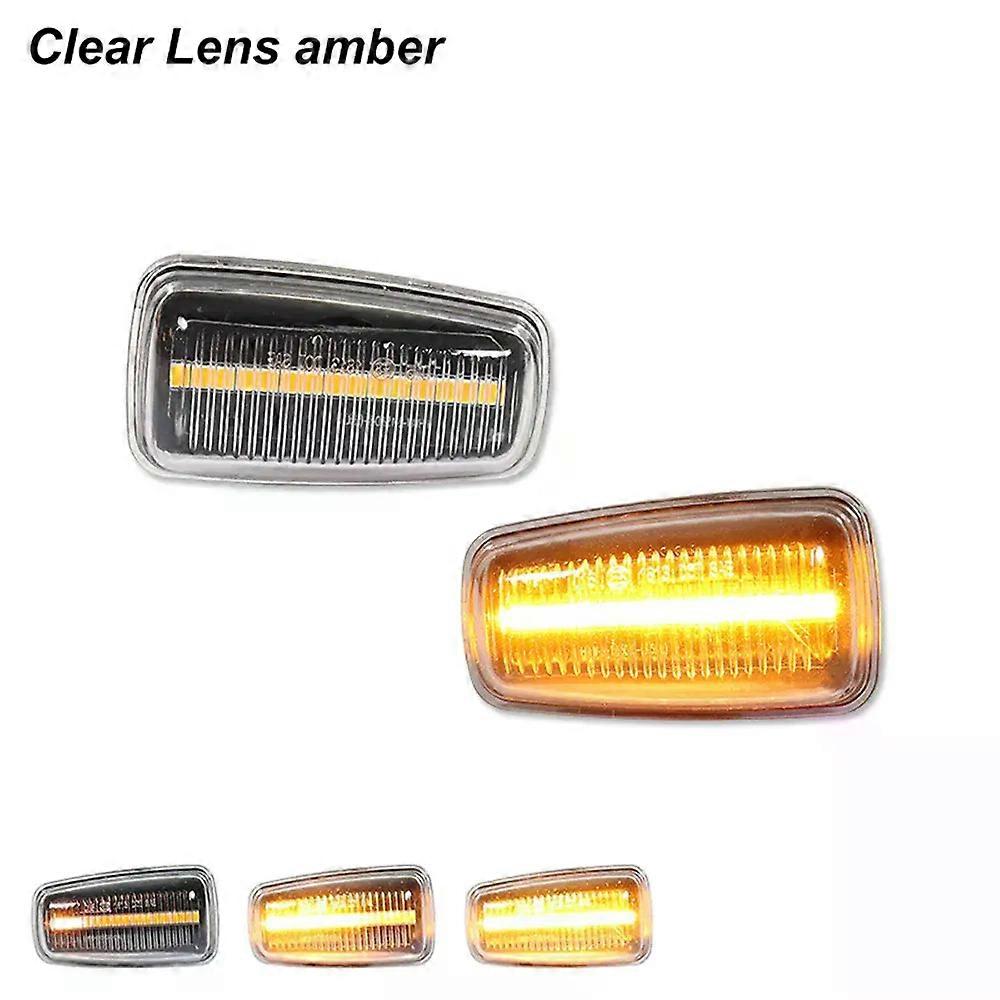 Applies toFor Peugeot 106 II 306 406 806 For Citroen Berlingo Jumpy Xantia XM Break Xsara Dynamic LED Front Side Marker Turn Signal Lights