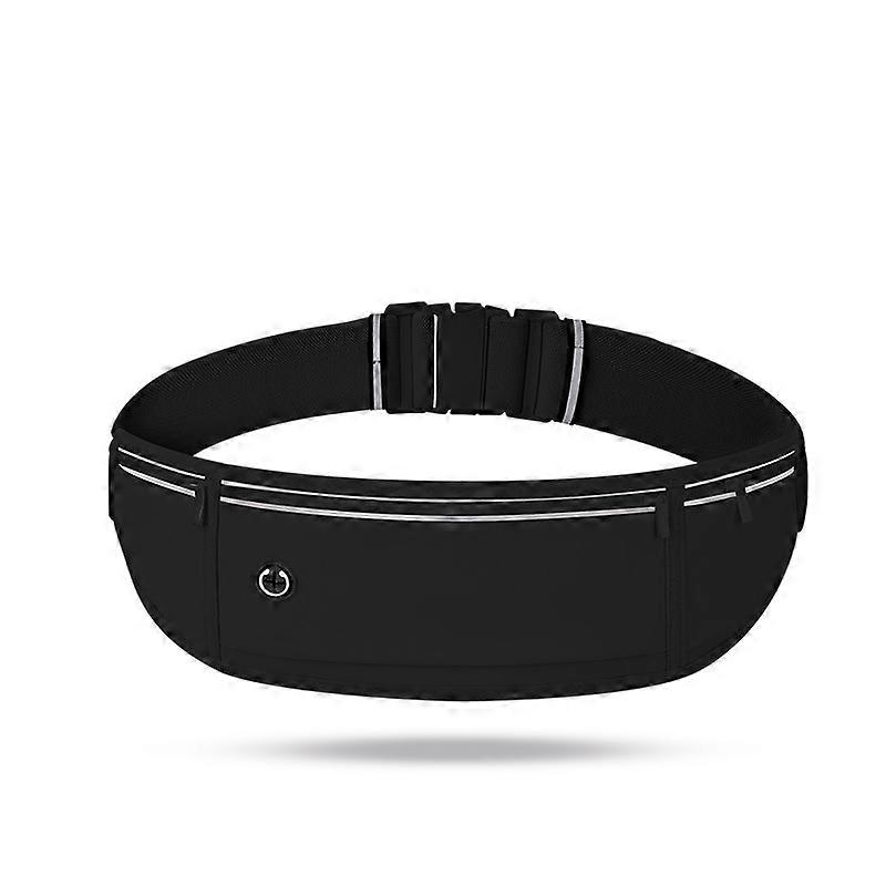 Slim Water Resistant Adjustable Reflective Running Belt for Running Walking Cycling